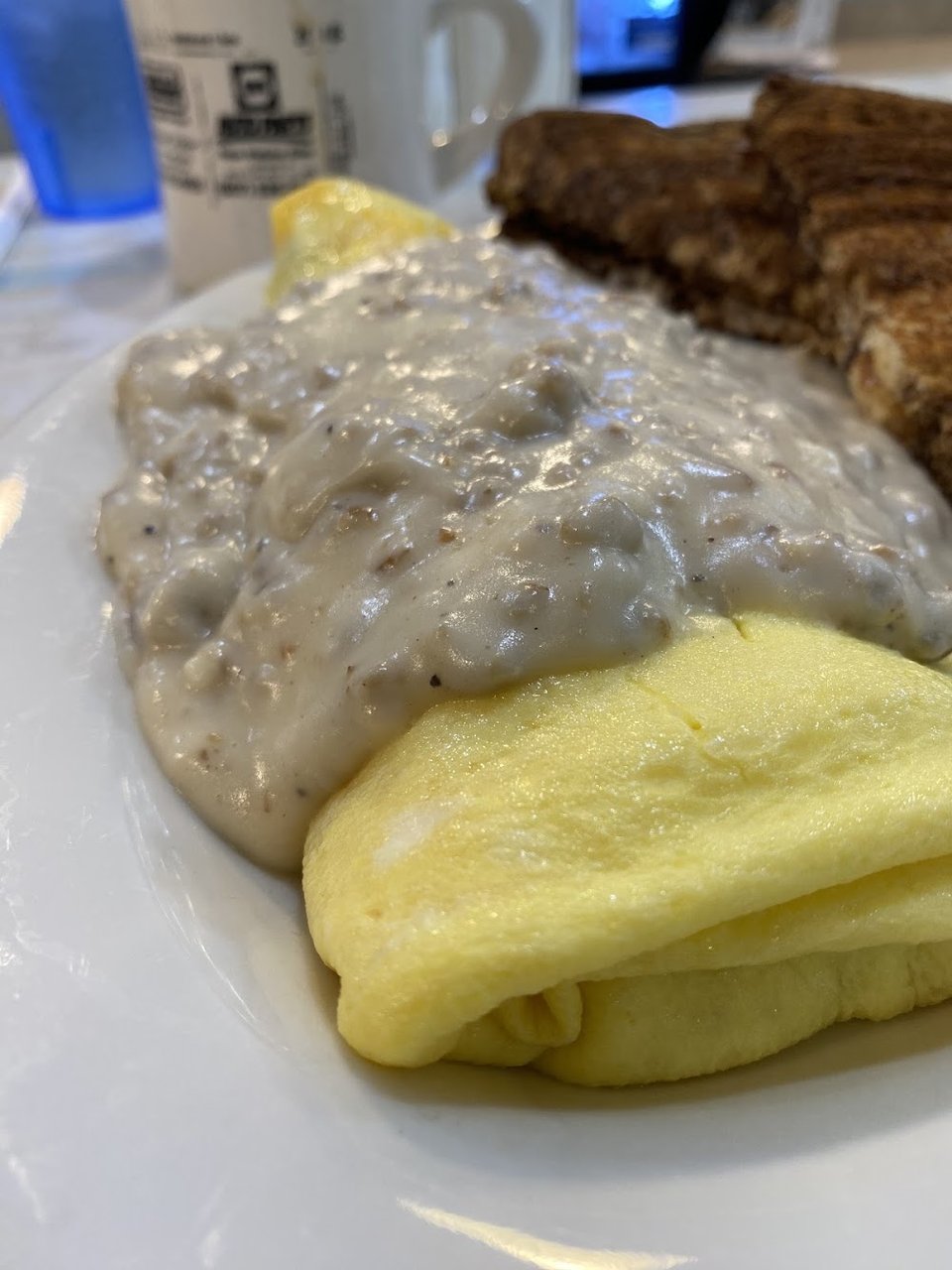 Smothered Omelette