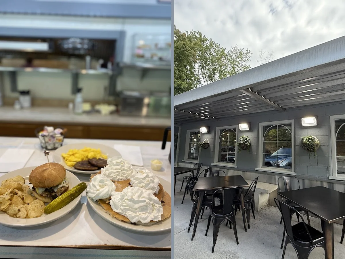 Simple meals served in a historic diner.
